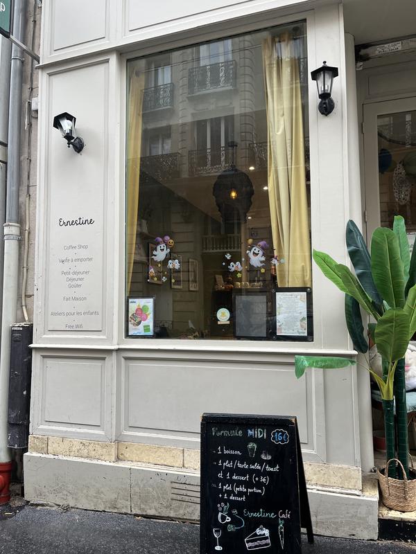 Ernestine Café Paris Kids Friendly Approved